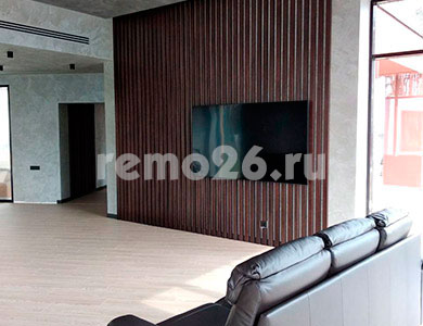 Ремонт загородного дома 500 м2