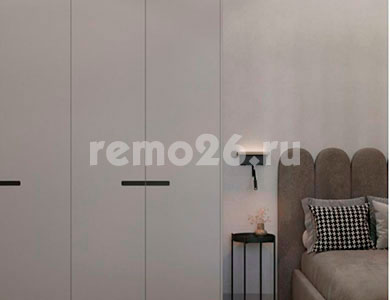 Дизайнерский ремонт 1 комнатной квартиры для молодой девушки в ЖК Квартет